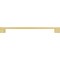 Jeffrey Alexander 256 mm Center-to-Center Brushed Gold Square Sutton Cabinet Bar Pull 635-256BG - alternate 6